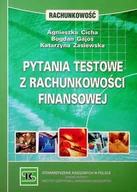 Finanse, księgowość, bankowość - Pytania testowe z rachunkowości finansowej - miniaturka - grafika 1