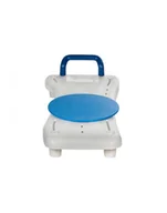 Akcesoria dla osób starszych i niepełnosprawnych - reha fund Ławka na wannę z obczerwonyowym dyskiem - miniaturka - grafika 1