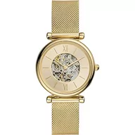Paski - Fossil ME3250 Zegarek dla Kobiet Carlie Automatic, 3 Ruch Wskazówek, Rozmiar Koperty 35 mm, Pasek ze Stali Nierdzewnej - miniaturka - grafika 1