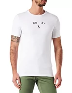 Koszulki męskie - s.Oliver Męski t-shirt 130.10.203.12.130.211340, 0100, 3XL - miniaturka - grafika 1