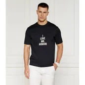 Koszulki męskie - Emporio Armani T-shirt | Regular Fit - miniaturka - grafika 1