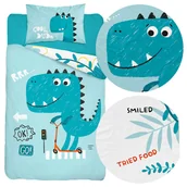 Pościel dla dzieci - Pościel 100 x 135 Bambusowa Dziecięca Idylla 3951A - miniaturka - grafika 1