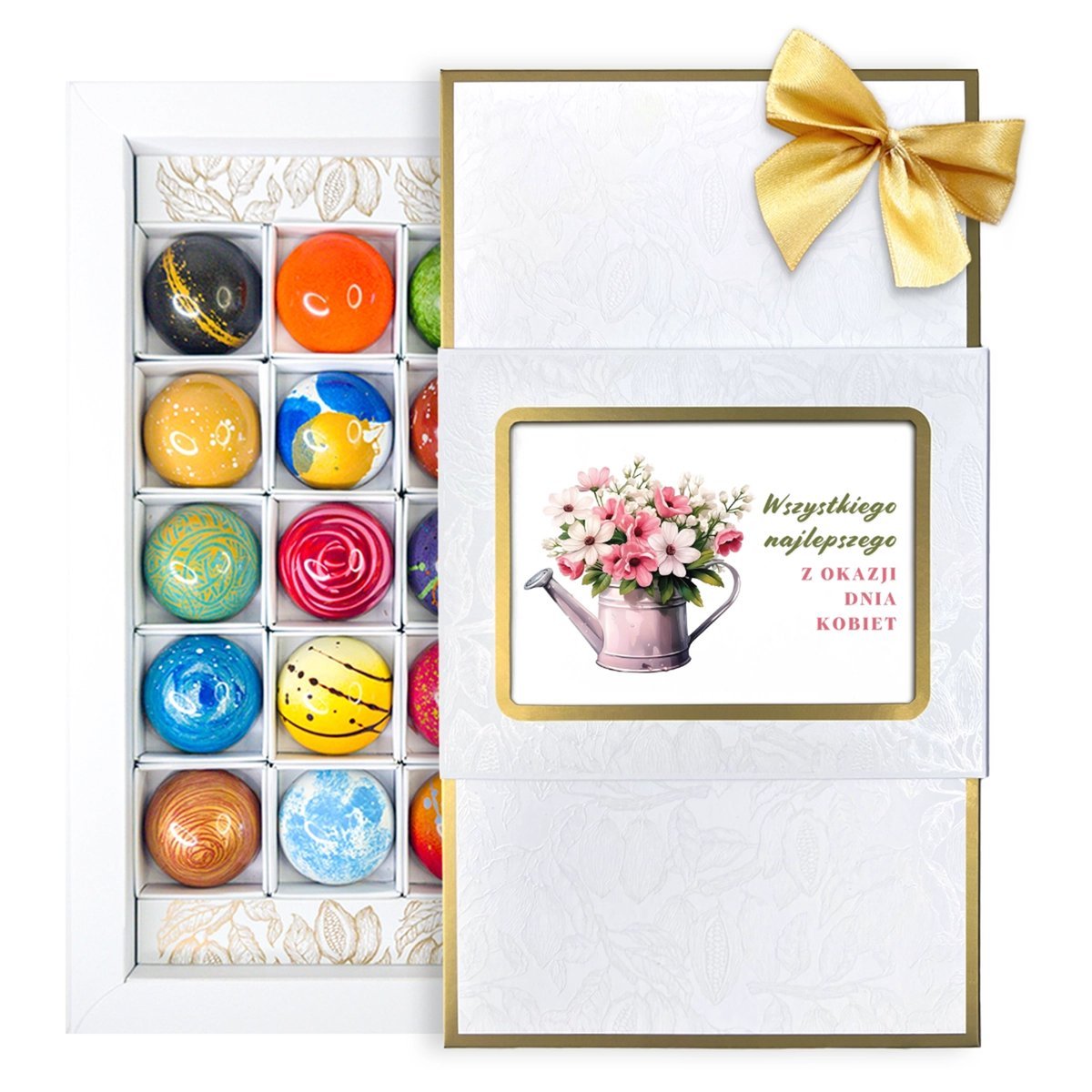Bombonierka - Dzień Kobiet – Zestaw 15 Pralin