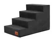 Pozostałe akcesoria dla psów - Hobbydog Duże Schody Savoy Czarny - miniaturka - grafika 1