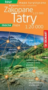 Tatry Zakopane - mapa turystyczna (skala 1:20 000) - Praca zbiorowa - Atlasy i mapy - miniaturka - grafika 2