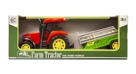 Samochody i pojazdy dla dzieci - Traktor z przyczepą - miniaturka - grafika 1