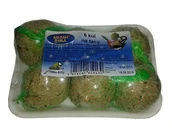 Przysmaki dla ptaków - Megan . Kule dla sikorek, małe 6szt [ME65] - miniaturka - grafika 1