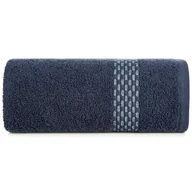 Ręczniki - Ręcznik 70 x 140 Kąpielowy Frotte Riva 07 Granat - miniaturka - grafika 1
