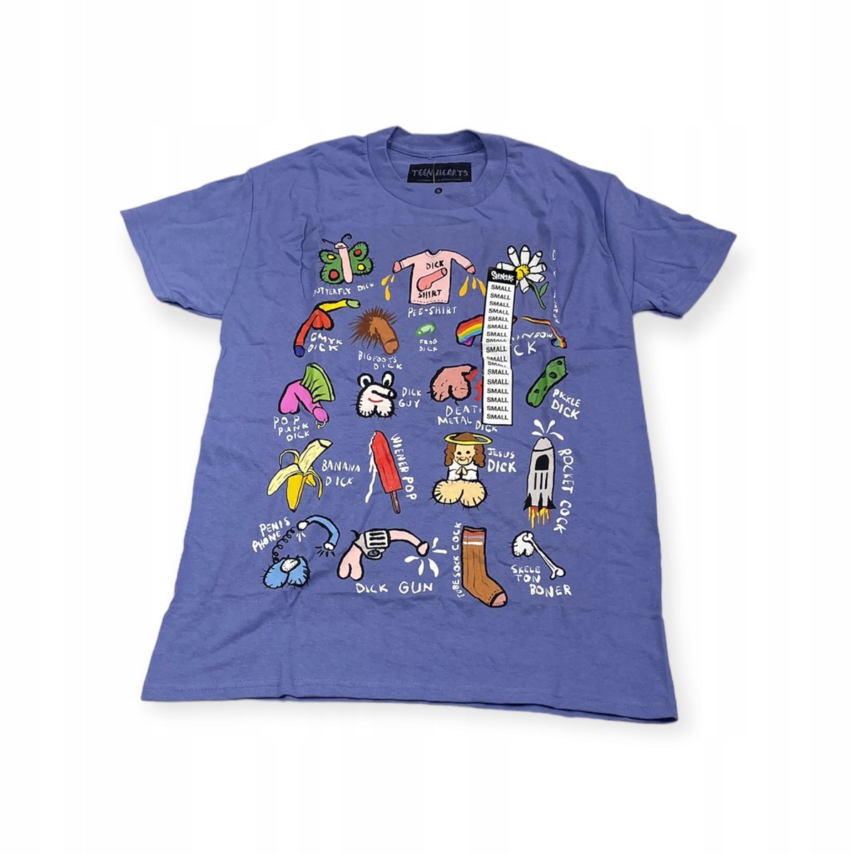 Koszulka T-shirt męski okrągły dekolt SPENCER'S teen hearts S