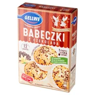 Dodatki do ciast w proszku - Gellwe Babeczki z czekoladą mieszanka do wypieku 290 g - miniaturka - grafika 1
