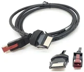 Kable komputerowe i do monitorów - HP 6 FT PUSB CBL BLK - miniaturka - grafika 1