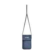 Portfele - Tatonka Torebka na szyję Neck Wallet - portfel do zawieszenia z dwoma kieszeniami na zamek błyskawiczny i dużą kieszenią wsuwaną - pasuje na paszporty UE - 14 x 22 x 1 cm - off black - miniaturka - grafika 1