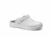 Obuwie robocze - Women's clogs ELTEN Lina White OB ESD SRC, white 40 - miniaturka - grafika 1