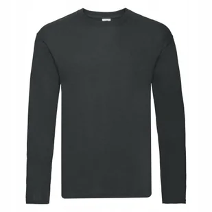 Koszulka męska z długim rękawem Original Fruit of the Loom Czarny M - Koszulki męskie - miniaturka - grafika 1
