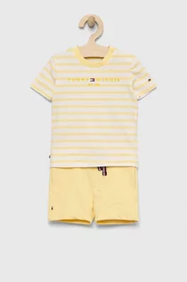 Komplety dla niemowląt - Tommy Hilfiger komplet niemowlęcy kolor żółty - grafika 1
