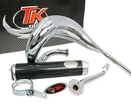 Części motocyklowe - Wydech TURBO KIT Bufanda RQ Chrom - GILERA SMT 50 EBS - miniaturka - grafika 1