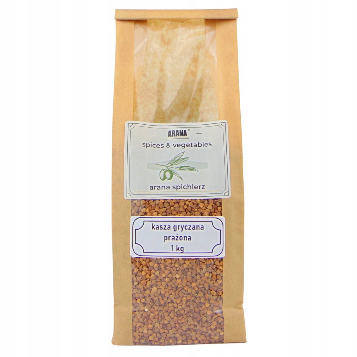 KASZA GRYCZANA 1 kg palona doskonała jakość