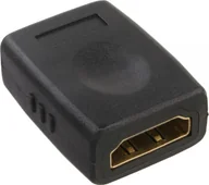 Złącza, przejściówki, adaptery - InLine HDMI - HDMI czarny 17600G - miniaturka - grafika 1