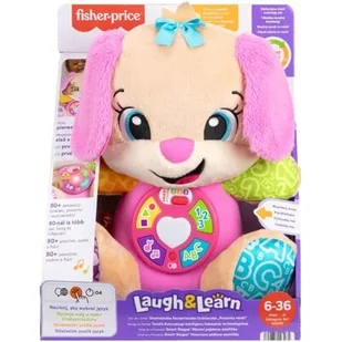 Zabawka edukacyjna FISHER PRICE Ucz się i śmiej! Siostrzyczka Szczeniaczka Uczniaczka JFD36 - Zabawki kreatywne - miniaturka - grafika 1
