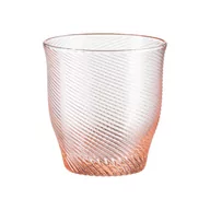 Szklanki - Szklanka różowa 250 ml twist villa italia - miniaturka - grafika 1