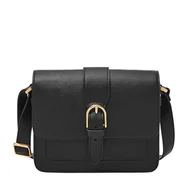 Torebki damskie - Fossil Crossbody, damska torba na ramię Zoey, średnia czarna, średnia, Średni czarny, M - miniaturka - grafika 1