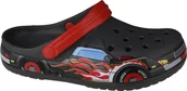 Buty dla dziewczynek - Crocs Crocs Fun Lab Truck Band Clog 207074-0DA szare 19/20 - miniaturka - grafika 1