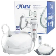 Inhalatory i akcesoria - FLAEM NEW ALPHANEB 4.0 Inhalator pneumatyczno-tłokowy z 4 trybowym nebulizatorem RF9/etui/ 5lat gwarancji - miniaturka - grafika 1