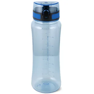 Butelka Na Wodę Bidon Sportowy Siłownia Fitness 550 ml Niebieska - Shakery i bidony sportowe - miniaturka - grafika 1