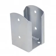 Inne mocowania - PSPW90 PODSTAWA SŁUPA PRZYKRĘCANA DO BETONU 90mm - miniaturka - grafika 1