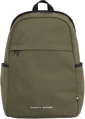 Tommy Hilfiger Męski plecak TH Element AM0AM12455, khaki, jeden rozmiar, Khaki, rozmiar uniwersalny