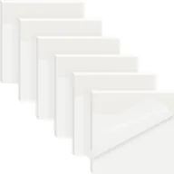 Etykiety samoprzylepne i bloki etykiet - KARTECZKI SAMOPRZYLEPNE PRZEZROCZYSTE 75x75mm x300 - miniaturka - grafika 1