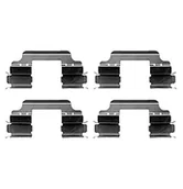 Układ hamulcowy - akcesoria - HELLA 8DZ 355 203-141 Zestaw akcesoriów, klocki hamulcowe K0161 - miniaturka - grafika 1