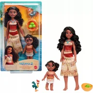 Lalki dla dziewczynek - Disney Moana 2 Vaiana 2 Zestaw lalek siostry: Moana i Simea JBT41 - miniaturka - grafika 1