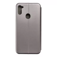 Etui i futerały do telefonów - Forcell Kabura Book Elegance do SAMSUNG M11 stalowy - miniaturka - grafika 1