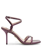 Sandały damskie - Nine West Sandały FARAZA ZL23014CC Fioletowy - miniaturka - grafika 1