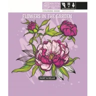 Rozwój osobisty - Kolorowanka antystresowa Flowers - miniaturka - grafika 1