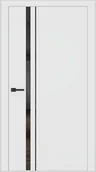 Drzwi wewnętrzne - Dre Drzwi Wewnętrzne Bezprzylgowe Z Szybą City Mat 3 Biała Mat - miniaturka - grafika 1