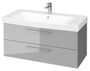 Cersanit Set LARA MILLE szara 100 S801-332-DSM S801-332-DSM - Szafki łazienkowe - miniaturka - grafika 1