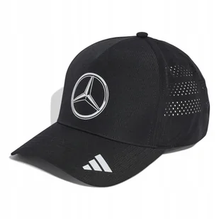 Czapka dziecięca Mercedes Amg F1 adidas 2025 Mechanic's Climacool - Czapki dla dzieci - miniaturka - grafika 1