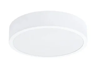 Okrągły Plafon Biały Nowoczesny Led 40 Cm G9-E19 - Lampy sufitowe - miniaturka - grafika 1