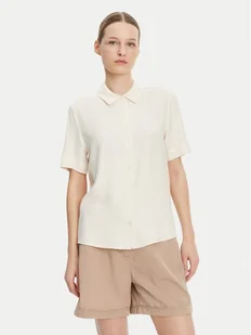 Tommy Hilfiger Koszula WW0WW44683 Beżowy Relaxed Fit - Koszule damskie - miniaturka - grafika 1