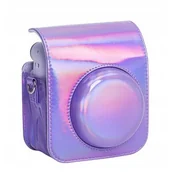 Torby fotograficzne i futerały - Pokrowiec LOVEINSTANT do Fujifilm Instax Mini 12 Fioletowy błysk - miniaturka - grafika 1
