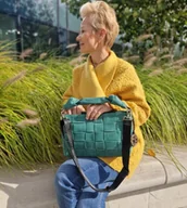 Torebki damskie - Pleciona torebka Nobo - miniaturka - grafika 1