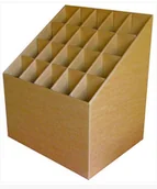 Zeszyty szkolne - Stojak kartonowy na rysunki tuby 20 otworów - miniaturka - grafika 1