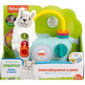 Zabawki interaktywne dla dzieci - Zabawka interaktywna FISHER PRICE Linkimals Lama 123 HNM86 - miniaturka - grafika 1