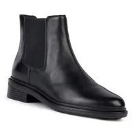 Kozaki damskie - Oficerki Geox D Walk Pleasure D36TGE 00043 C9999 Black - miniaturka - grafika 1