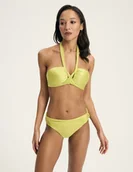 Stroje kąpielowe - Dół od bikini Truffle Esotiq limonkowy L - miniaturka - grafika 1