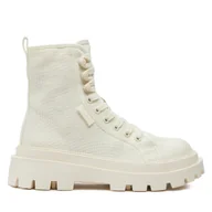 Botki damskie - Trapery Superga 3051 Beżowy - miniaturka - grafika 1