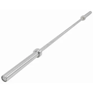 Gorilla Sports Sprężysty Gryf Olimpijski 220cm x 50mm Długi Prosty - Gryfy - miniaturka - grafika 1