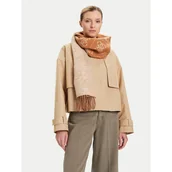Apaszki i szaliki damskie - Szalik Guess AM9561POL03 Beżowy - miniaturka - grafika 1